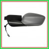 Retrovisore Sinistro Elettrico-Termico Con Primer-Convesso-5 Pins Citroen C4 Cactus-(Anno 2014-2018)