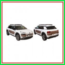 Retrovisore Sinistro Elettrico-Termico Con Primer-Convesso-5 Pins Citroen C4 Cactus-(Anno 2014-2018)