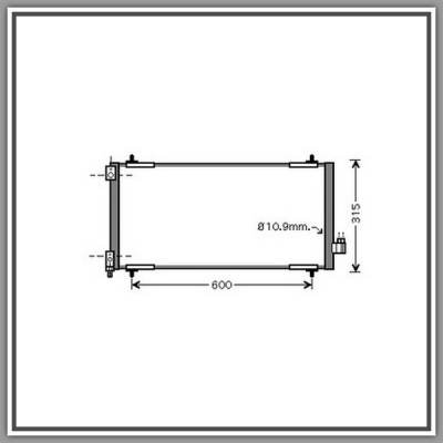 Condensatore Citroen C5-(Anno 2008-2010)