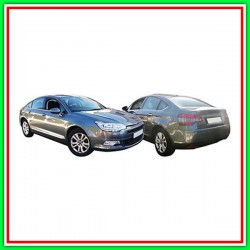 Maniglia Interna Anteriore Destra Con Leva Cromata-Mostrina Nera Citroen C5-(Anno 2011-2017)