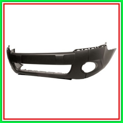 Paraurti Anteriore Nero Con Sede Fendi Citroen Berlingo-(Anno 2008-2011)