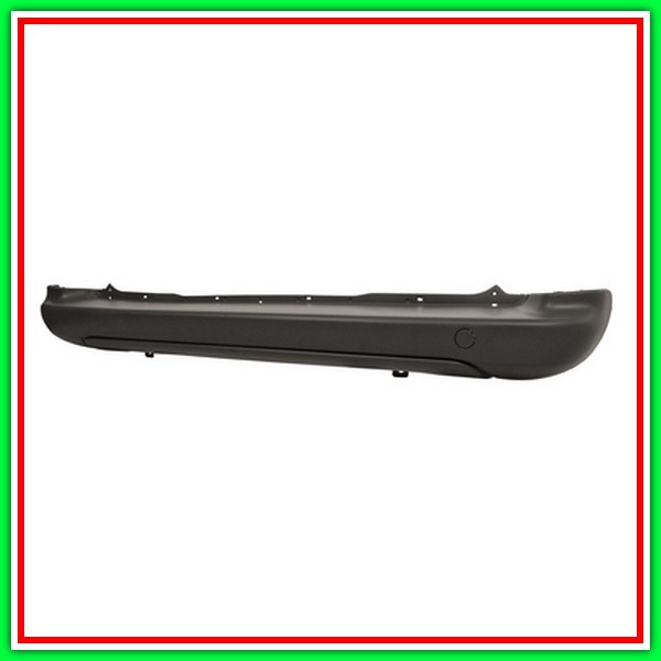 Paraurti Posteriore Con Primer-Con Tappo Coprigancio-Con Tracce Pdc Citroen Berlingo-(Anno 2008-2011)