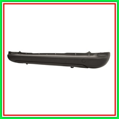 Paraurti Posteriore Con Primer-Con Tappo Coprigancio-Con Tracce Pdc Citroen Berlingo-(Anno 2008-2011)