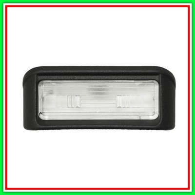 Luce Targa-Corpo Grigio Mod 2 Porte Citroen Berlingo-(Anno 2008-2011)