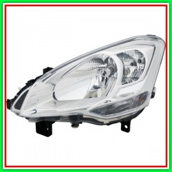 Proiettore Sinistro H4 Elettrico Con Motore Citroen Berlingo-(Anno 2008-2011)