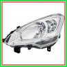 Proiettore Sinistro H4 Elettrico Con Motore Citroen Berlingo-(Anno 2008-2011)