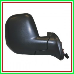 Retrovisore Destro Elettrico-Nero-Termico-Con Sonda-Convesso-Cromato Citroen Berlingo-(Anno 2008-2011)