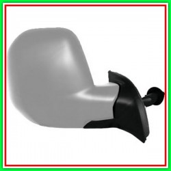 Retrovisore Destro Elettrico-Termico-Con Primer-Chiudibile-Con Sonda-Convesso-Cromato Citroen Berlingo-(Anno 2008-2011)