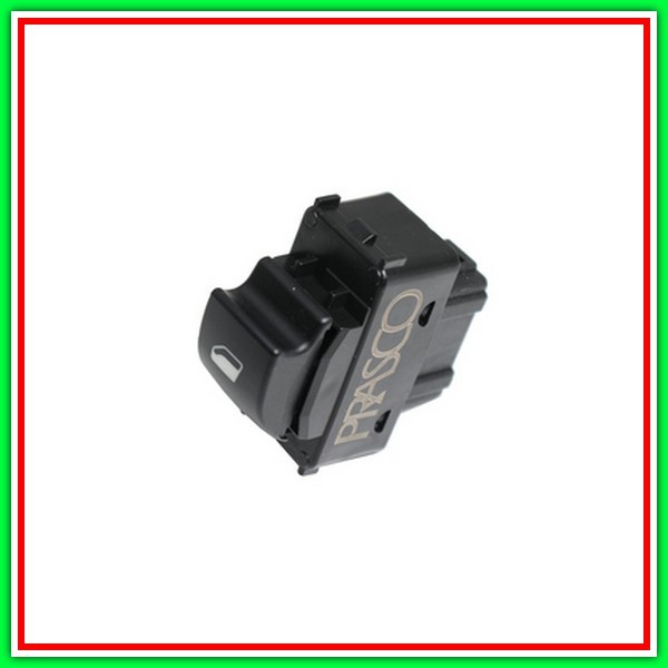 Interruttore Alzacristallo Nero-Porta Anteriore Destra-Sinistra-6 Pins Citroen Berlingo-(Anno 2008-2011)