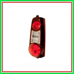 Fanale Posteriore Destro Senza Porta Lampada-Nero Mod 2 Porte Citroen Berlingo-(Anno 2012-2015)