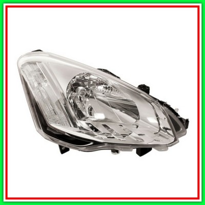 Proiettore Destro H4 Elettrico Con Motore Citroen Berlingo-(Anno 2012-2015)