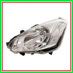 Proiettore Sinistro H4 Elettrico Con Motore Citroen Berlingo-(Anno 2012-2015)