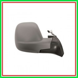 Retrovisore Destro Elettrico-Termico-Con Primer-Con Sonda-Chiudibile-Convesso-Cromato Citroen Berlingo-(Anno 2012-2015)