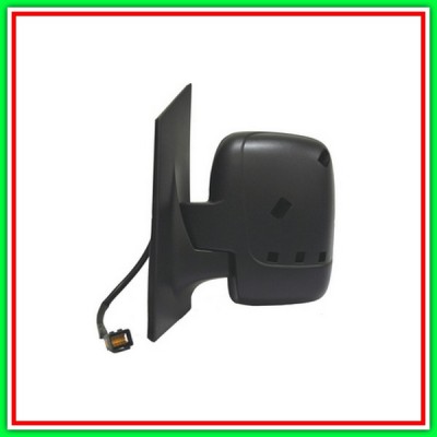 Retrovisore Sinistro Elettrico-Termico Con Primer-Chiudibile-Vetro Singolo-Convesso-Cromato Citroen Jumpy  Dispatch-(2007-2016)
