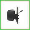 Retrovisore Destro A Cavi-Nero-Convesso-Cromato-Vetro Doppio Citroen Jumpy  Dispatch-(Anno 2007-2016)