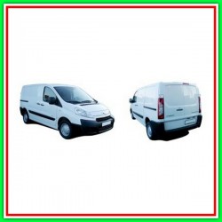 Retrovisore Sinistro Elettrico-Termico Con Primer-Chiudibile-Vetro Doppio-Convesso-Cromato Citroen Jumpy  Dispatch-(2007-2016)