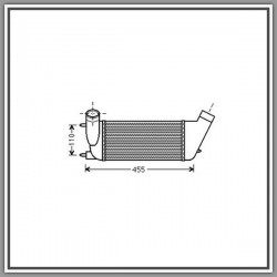 Intercooler Citroen Jumpy  Dispatch-(Anno 2007-2016)