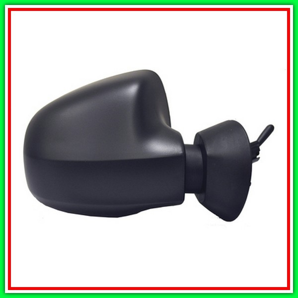 Right RearViewEr A Cable-Black-Convex-Chrome DACIA Sandero-(Year 2008-2012)