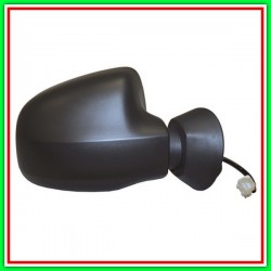 Retrovisore Destro Elettrico-Nero-Termico-Convesso-Cromato Dacia Sandero-(Anno 2008-2012)