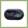 Front-Rear Right Inner Handle With Silver Lever-Black Mostrina-Clip DACIA Sandero-(Year 2008-2012)