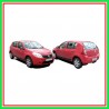 Maniglia Interna Anteriore-Posteriore Sinistra Con Leva Argento-Mostrina Nera-Clip Dacia Sandero-(Anno 2008-2012)