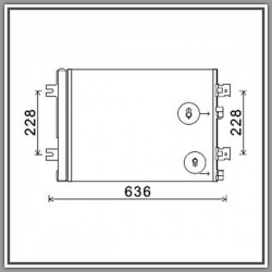 Condensatore Dacia Sandero-(Anno 2008-2012)