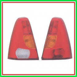 Right Tail light Without Lamp-Orange-Red Door Mod 4 Doors DACIA Logan-(Year 2005-2008)