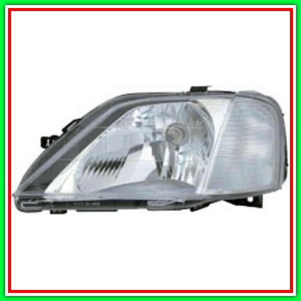 Proiettore Sinistro H4 Elettrico Senza Motore Dacia Logan-(Anno 2005-2008)