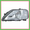 Proiettore Sinistro H4 Elettrico Senza Motore Dacia Logan-(Anno 2005-2008)