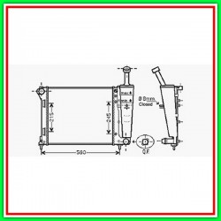 Radiatore Ford Ka-(Anno 2008-2016)