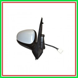 Electric-Thermal Right Rearview Mirror-With Primer-Con Probe-Convex-Chrome 7H7P FORD Ka-(Year 2008-2016)