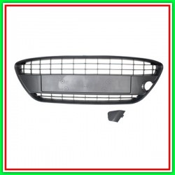 Central Grid Paraurti-Black-With FORD Fiesta Mk Vi-(Year 2008-2012)