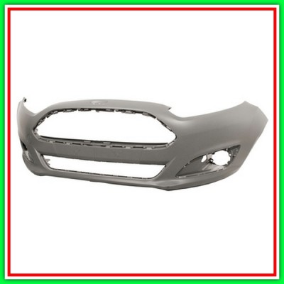 Paraurti Anteriore Con Primer-Con Sede Fendi Ford Fiesta Mk Vi-(Anno 2013-2017)