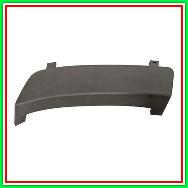 Tappo Coprigancio Traino Posteriore-Nero Goffrato-Mod 3-5 Porte Ford Fiesta Mk Vi-(Anno 2013-2017)