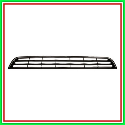 Griglia Inferiore Paraurti Nera Con Cornice Cromata Ford Fiesta Mk Vi-(Anno 2013-2017)