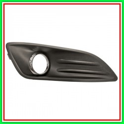 Grid Right Paraurti Black Embossed-With Seat Fendi-With Chrome Frame FORD Fiesta Mk Vi-(Year 2013-2017)