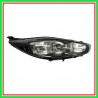 Proiettore Destro H7-H15 Elettrico Con Motore-Nero Ford Fiesta Mk Vi-(Anno 2013-2017)