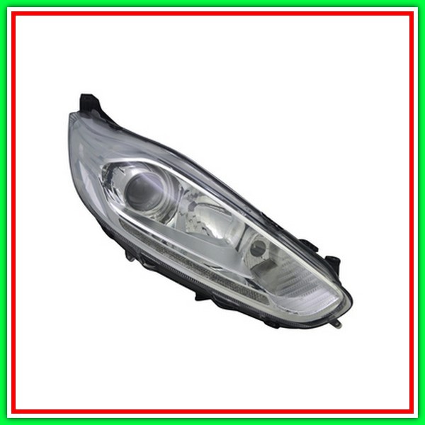 Proiettore Destro H1-H7 Elettrico Con Motore-Con Led Ford Fiesta Mk Vi-(Anno 2013-2017)