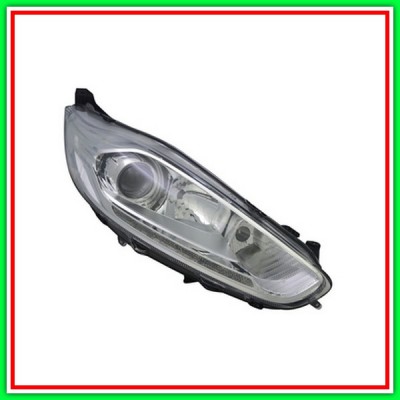 Proiettore Destro H1-H7 Elettrico Con Motore-Con Led Ford Fiesta Mk Vi-(Anno 2013-2017)
