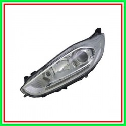 Left Projector H1-H7 Electric With Led Motor-Con FORD Fiesta Mk Vi-(Year 2013-2017)