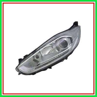 Proiettore Sinistro H1-H7 Elettrico Con Motore-Con Led Ford Fiesta Mk Vi-(Anno 2013-2017)