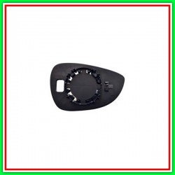 Left Mirror Plate Aspheric Chrome FORD Fiesta Mk Vi-(Year 2013-2017)