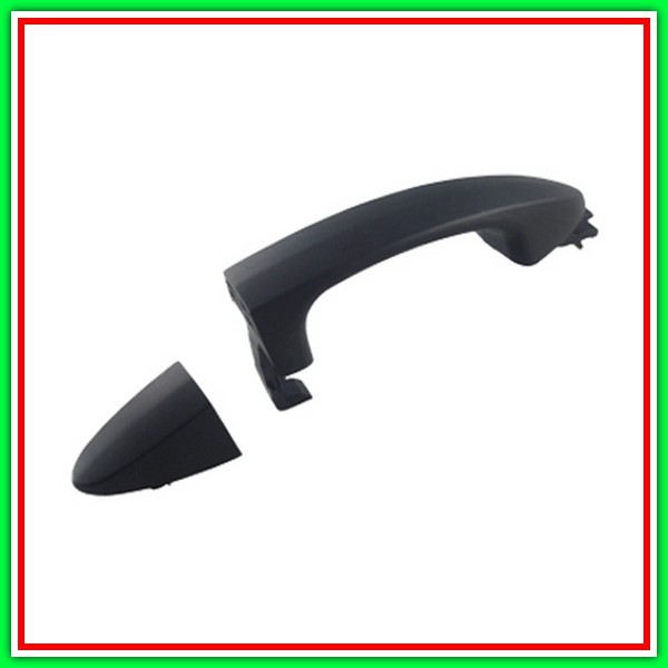 Maniglia Esterna Anteriore Destra-Posteriore Destra-Sinistra-Con Primer-Senza Foro Nottolino Ford Fiesta Mk Vi-(Anno 2013-2017)