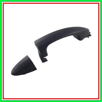Maniglia Esterna Anteriore Destra-Posteriore Destra-Sinistra-Con Primer-Senza Foro Nottolino Ford Fiesta Mk Vi-(Anno 2013-2017)
