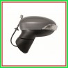 Retrovisore Sinistro Elettrico-Termico Con Primer-Con Fanale-Asferico-Cromato-10H6P Ford Fiesta Mk Vi-(Anno 2013-2017)