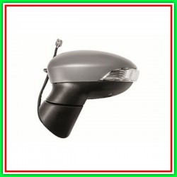 Electrical-Thermal Left Rearview Mirror-With Primer-Lockable-With Headlight-With Courtesy-Aspheric Light-Chrome-10H10P