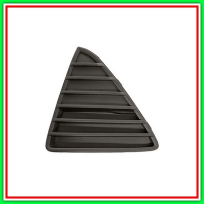 Griglia Sinistra Paraurti Goffrata Nera Ford Focus-(Anno 2011-2014)