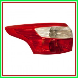 Rear Head Light Left Outside Without Lamp Door Mod Station Wagon FORD Focus-(Year 2011-2014)