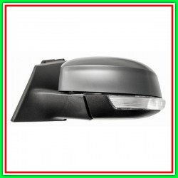 Electric Left Rearview Mirror With Primer-Con 10H5P Light FORD Focus-(Year 2011-2014)