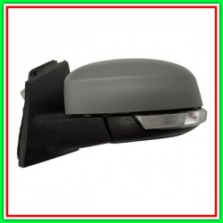 Electric-Thermal Left Rearview Mirror With Primer-With 10H6P Light FORD Focus-(Year 2011-2014)